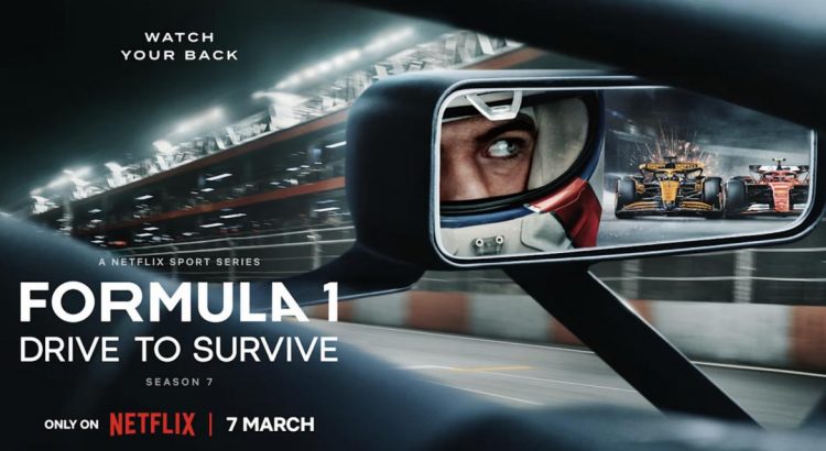 Affiche de Drive to Survive Saison 6, documentaire Netflix sur la Formule 1